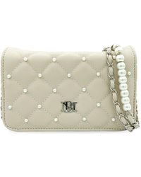 Badgley Mischka - Faux-Leather Quilted Crossbody Bag - Lyst