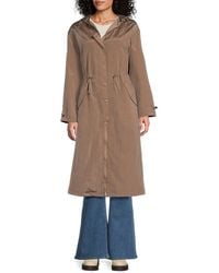 Guess - Kelsi Hooded Midi-length Parka - Lyst