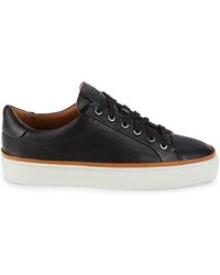 Allen Edmonds - Flynn Leather Low Top Sneakers - Lyst