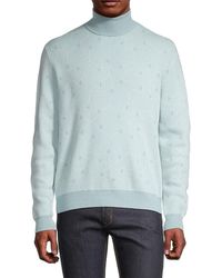 Canali - Wool-Cashmere Blend Turtleneck Sweater - Lyst