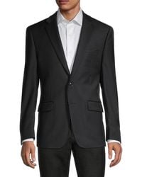 Calvin Klein - Slim Fit Wool Blend Blazer - Lyst