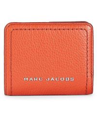 Marc Jacobs - The Groove Mini Compact Leather Wallet - Lyst