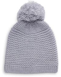 UGG - Chunky Knit Pom Pom Beanie - Lyst