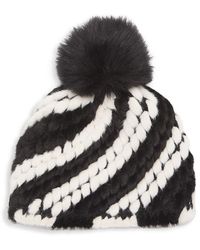 Jocelyn - Pineapple Multicolor Faux Fur Hat - Lyst