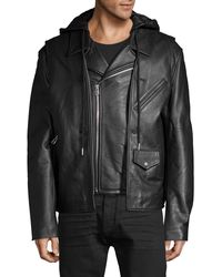 helmut lang leather jacket