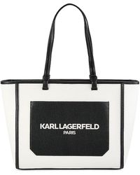 Karl Lagerfeld - Maybelle Logo Tote - Lyst