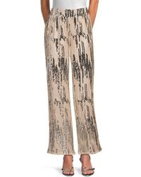 Noisy May - Sequin Wide-Leg Pull-On Pants - Lyst