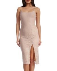 Dress the Population - Zahra Lace Bodycon Dress - Lyst