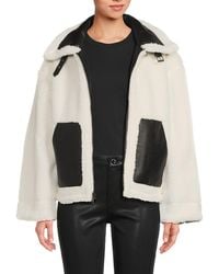 Levi's - Faux Shearling Reversible Jacket - Lyst