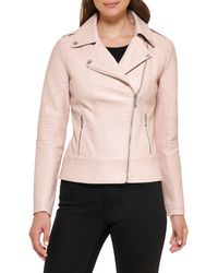 Guess - Faux Leather Jacket - Lyst