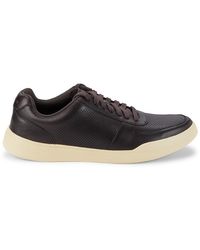 Cole Haan - Contrast Sole Leather Sneakers - Lyst