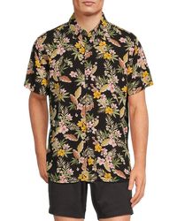 Slate & Stone - Floral Short Sleeve Shirt - Lyst