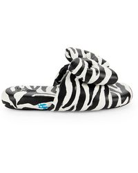 Off-White c/o Virgil Abloh - Zebra Extra Padded Leather Platform Sandals - Lyst