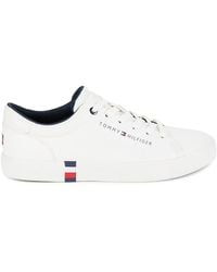 Tommy Hilfiger - Contrast Sole Sneakers - Lyst