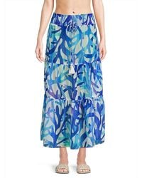 MILLY - Jem Under The Sea Cover-Up Skirt - Lyst