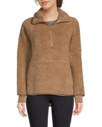 Beyond Yoga - Take Flight Faux Fur Zip-up Pullover - Lyst