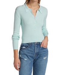 FRAME Luxe Halter Sweater | Lyst