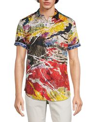 Robert Graham - 'Laredo Abstract Short Sleeve Shirt - Lyst