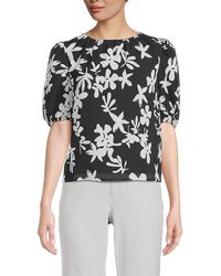 AREA STARS - Sheryl Floral Blouse - Lyst
