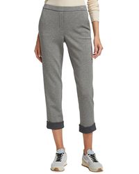 Theory - Treeca Ankle Cropped Pants - Lyst