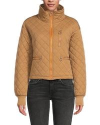 Bagatelle - Quilted Crop Jacket - Lyst