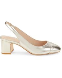 Stuart Weitzman - 57mm Milla Block Heel Slingback Pumps - Lyst