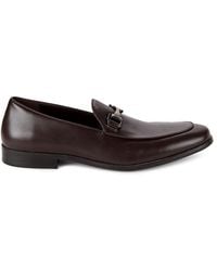 Saks Fifth Avenue - Daniel Leather Bit Loafers - Lyst