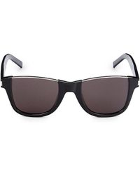 Saint Laurent 50mm Square Sunglasses - Black