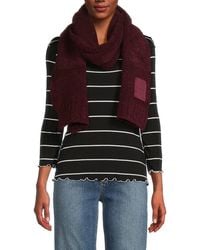 Calvin Klein - Knit Boucle Scarf - Lyst