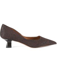 Franco Sarto - Joselyn 50Mm Printed Textile Kitten-Heel Pumps - Lyst