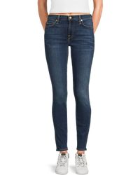 7 For All Mankind - Gwenevere Washed Jeans - Lyst
