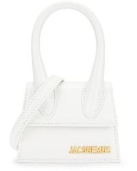Jacquemus - Mini Le Chiquito Leather Top Handle Bag - Lyst