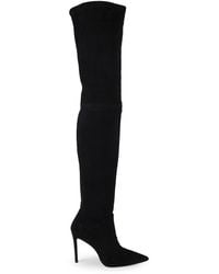 Stuart Weitzman - Ultra Stretch Suede Stiletto Thigh High Boots - Lyst