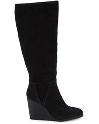 splendid black suede boots