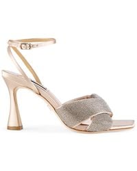 Badgley Mischka - Brinlee 75Mm Embellished Stiletto Heel Sandals - Lyst