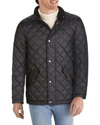 Cole Haan - Diamond-quilted Barn Jacket - Lyst