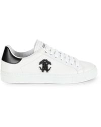 Roberto Cavalli - Logo Low Top Sneakers - Lyst