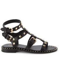 Ash - Pacific Studded Leather Sandals - Lyst