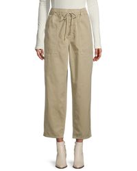 Madewell Relaxed Pull-on High-rise Pants - Natural