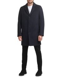 Cole Haan - Wool-blend Notch Collar Coat - Lyst