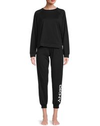 dkny jogger set