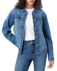 Seven7 - Denim Trucker Jacket - Lyst