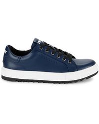 DKNY - Leather Sneakers - Lyst