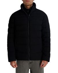 Karl Lagerfeld - Quilted Zip-Front Puffer Jacket - Lyst