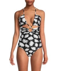 PATBO - Dahlia Floral One-piece Swimsuit - Lyst