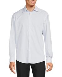 Report Collection - Slim Fit Geometric Shirt - Lyst
