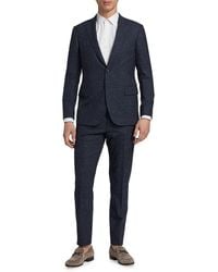 Saks Fifth Avenue - Collection Spacedye Wool Suit - Lyst