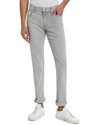 PAIGE - Lennox Stretch Slim-Fit Jeans - Lyst
