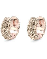 SAVIENE - Color Wheel Cubic Zirconia Huggie Earrings - Lyst