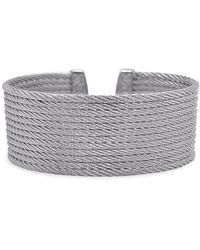 Alor - Essential Cuffs Stainless Steel Cable Bracelet - Lyst